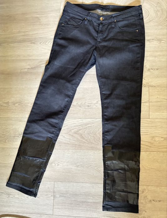 diesel black gold jeans