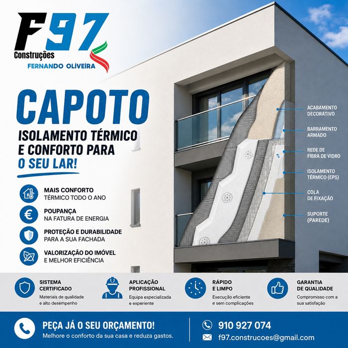 Pintura e remodelações