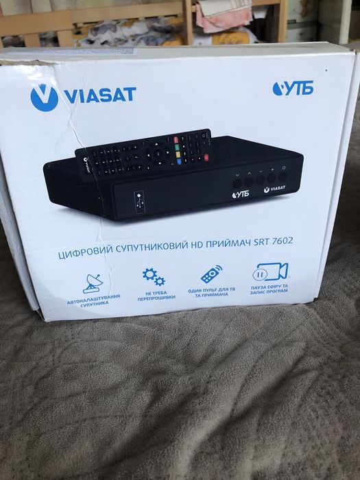 Цифровий супутниковий приймач SRT 7602 Viasat