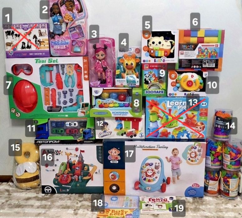 Іграшки за оптовими цінами