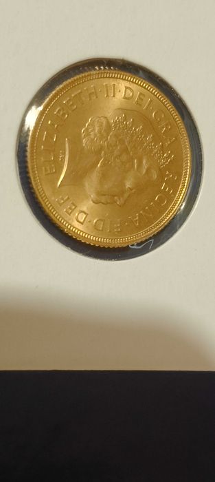 libra ouro rainha elisabete de 2002