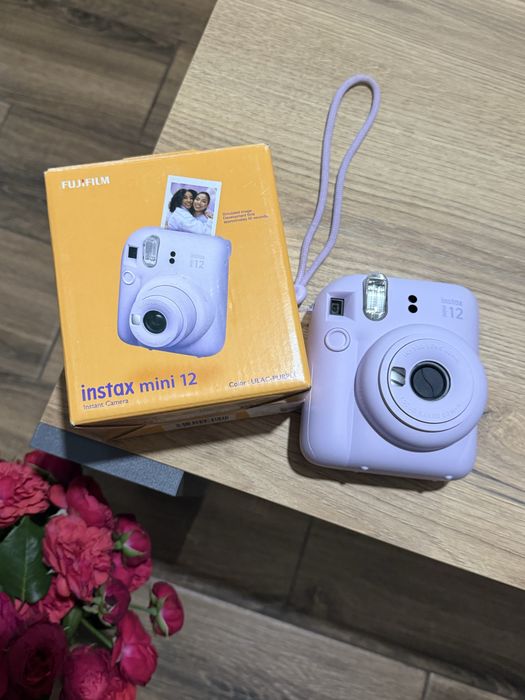 Instax mini 12, purple, інстакс міні,инстакс, полароїд