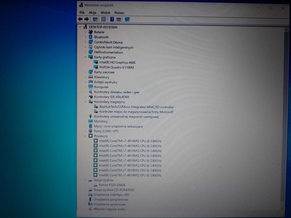 DELL precision M4800