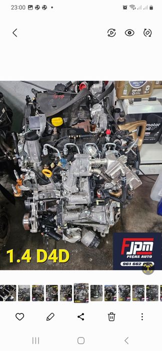 Motor toyota yaris 2013 1.4 d4d