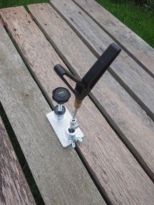Aluminiowy uchwyt do pomostu, wędki, wędkarski, podpórka w pomost