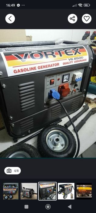 ‼️Генератори 3,5 кВт трьох фаз / мідь обмотка Опт/роз‼️