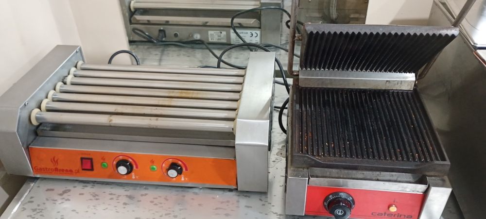 Sprzedam gril i opiekacz do parówek