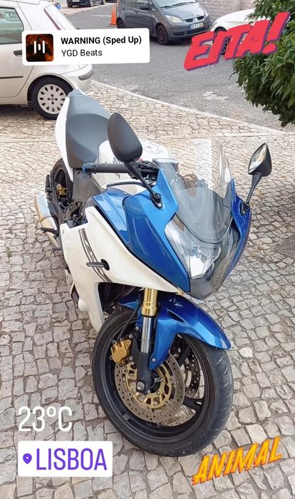 CBR 600F, 2011, 25.000km