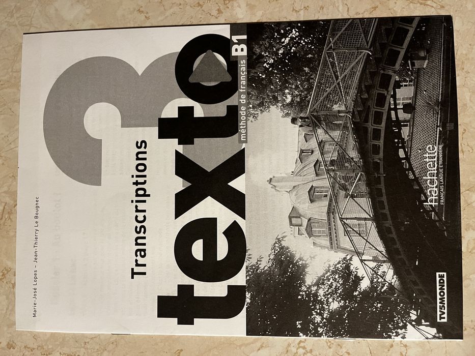 Texto 3 podręcznik do języka francuskiego B1 + DVD