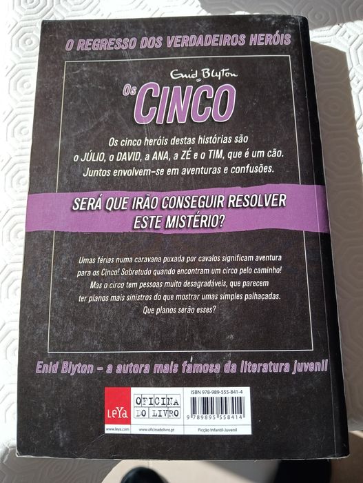 Livro "Os Cinco"