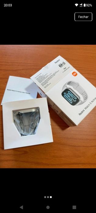 Smartwatch xiomi novo e original