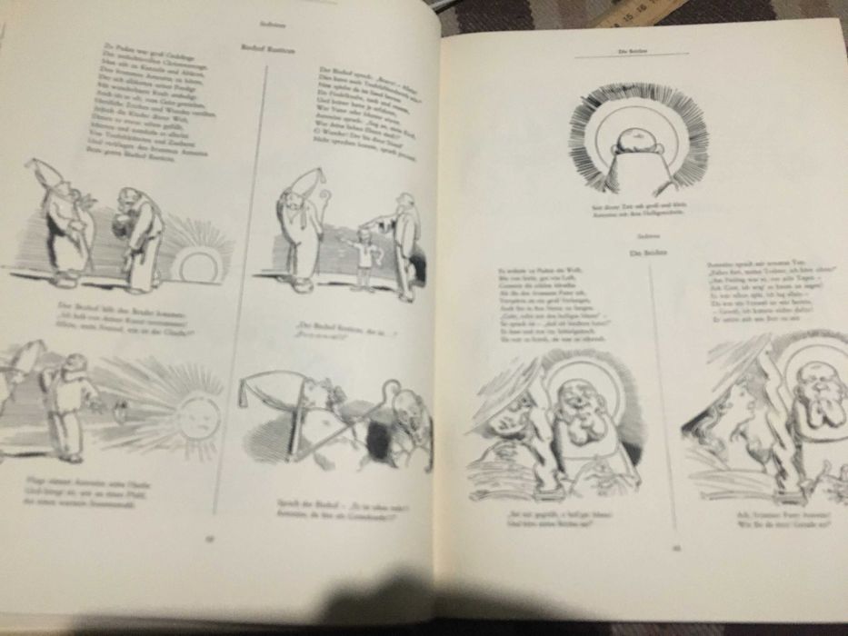 Книга Буш Вільгельм Фоліант у футлярі Wilhelm Busch Листівки