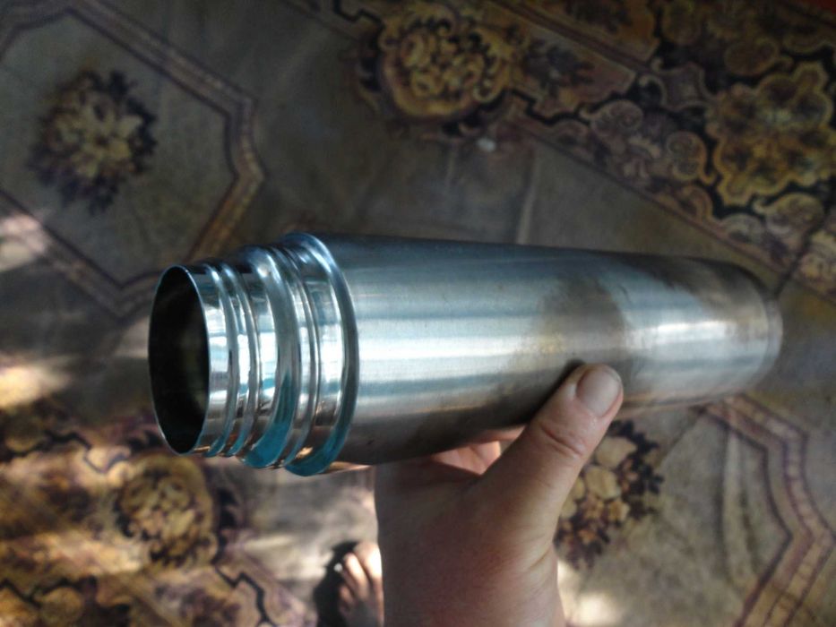 Металевий термос,балон.неробочий.