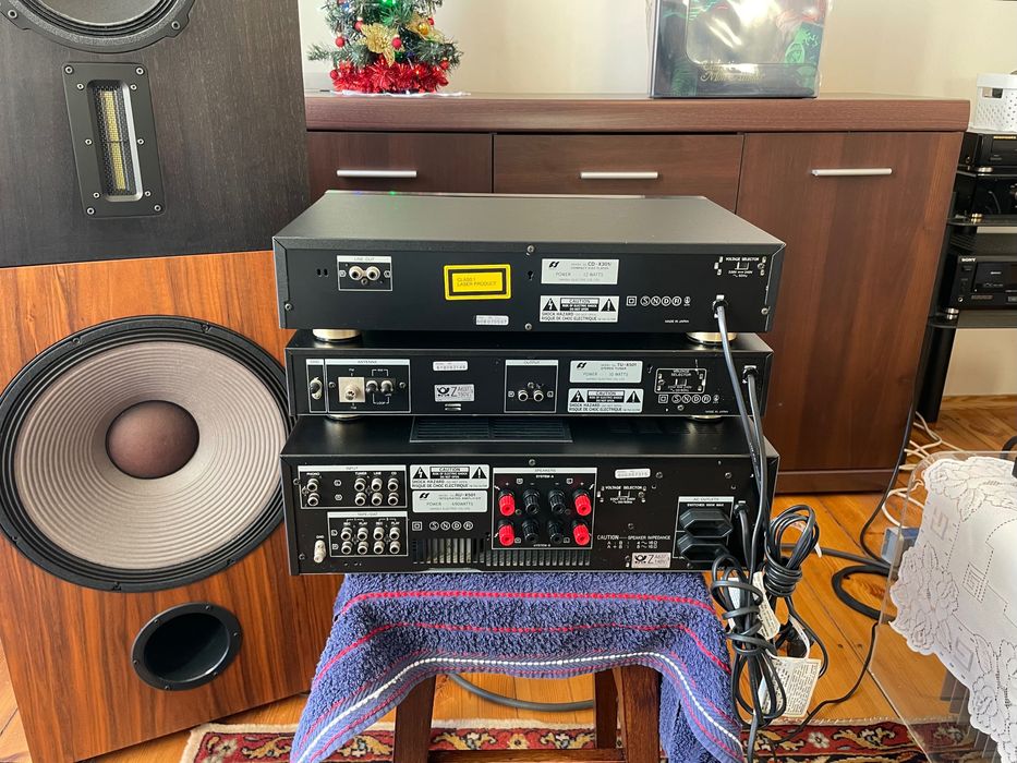 Sansui AU-X501 + TU-X501 + CD-X301i / Zestaw Stereo JAPAN ''Vintage''