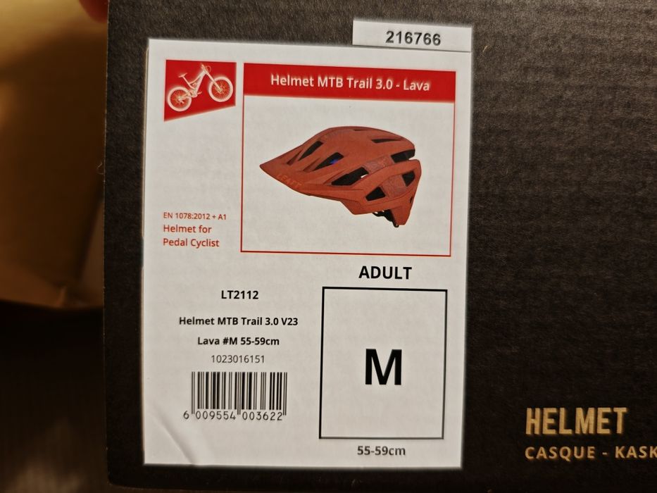 Kask rowerowy ebike MTB Trail 3.0 V23 M 55-59 BDB mips   
Lava #M 55-5