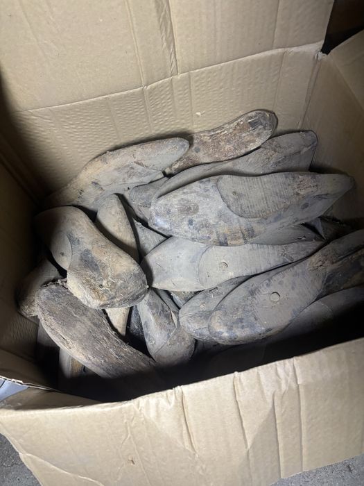 Moldes de sapateiro antigos