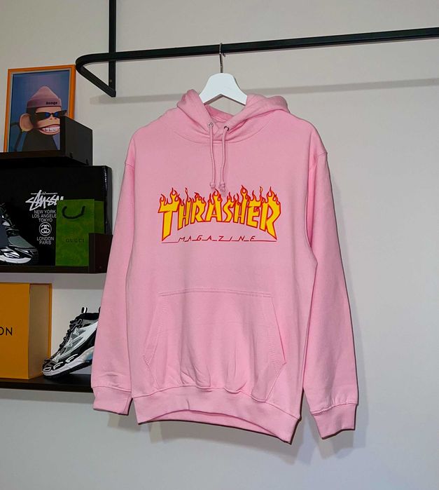 Худі THRASHER (рожевого кольору)