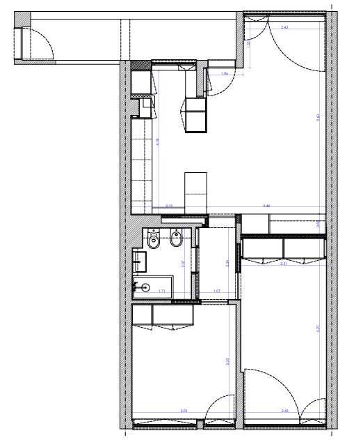 Quarto para Alugar em Apartamento Totalmente Renovado (exclusivo a estudante universitária) – a 4 min do Metro de Francos