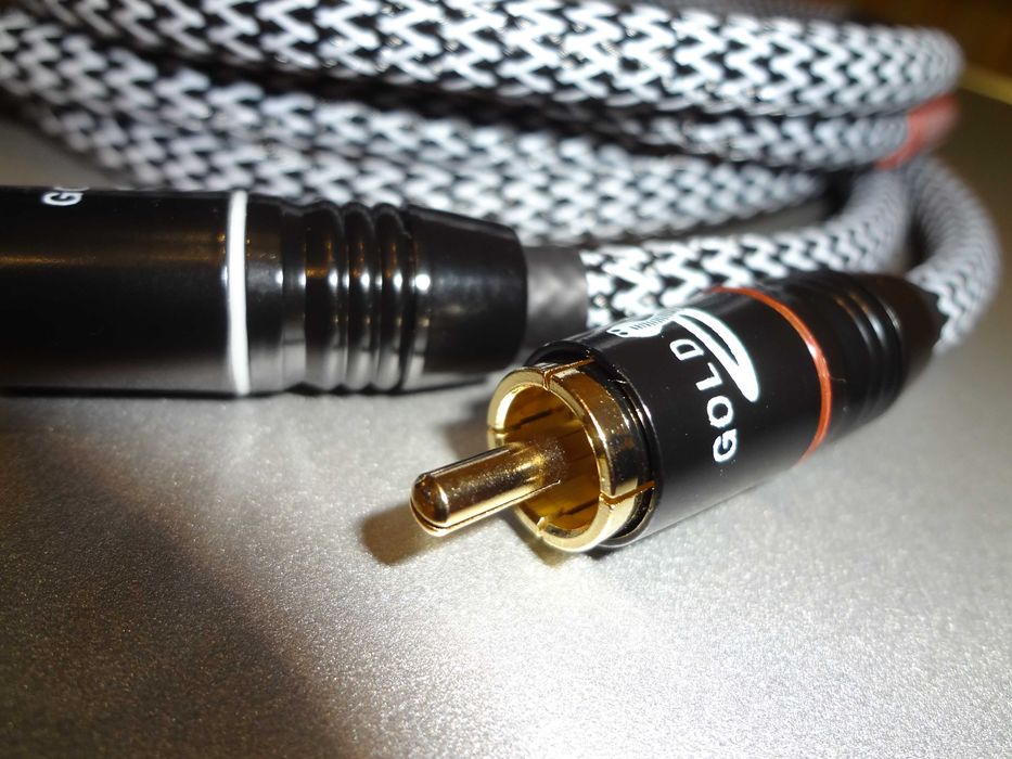 Para CANARE Profesjonalny kabel audio RCA 1m.