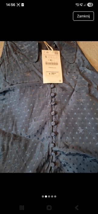 Zara elegancka bluzka,  rozmiar 36 Nowa