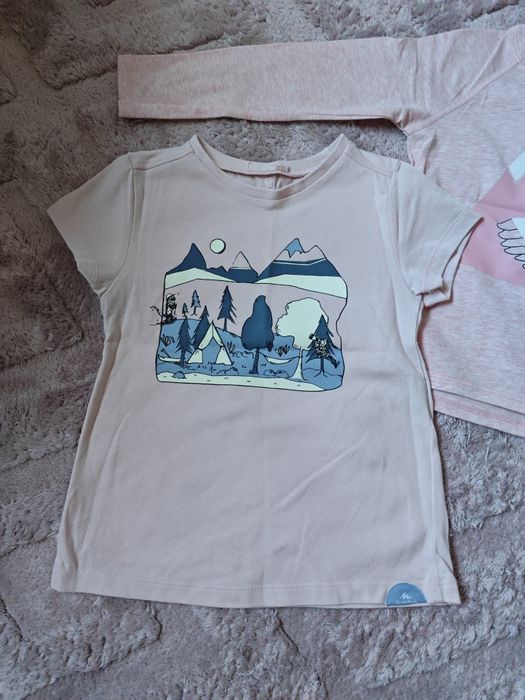 Koszulki turystyczne Quechua 3-4 lata