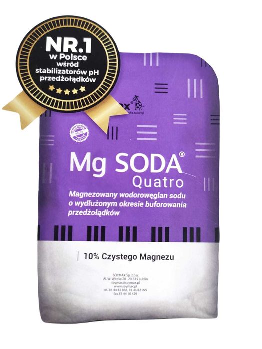 MG SODA Quatro/ tlenek magnezu + kwaśny węglan sodu/ 2w1/ BYDŁO