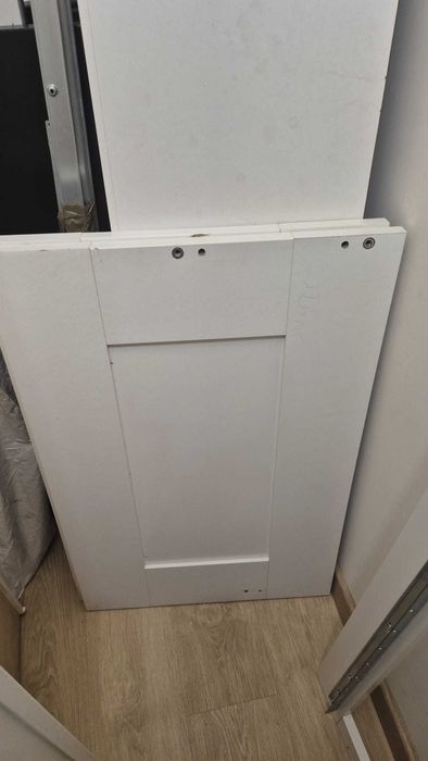 Cama indiv/dupla c/2 gav, branco, 80x200 cm