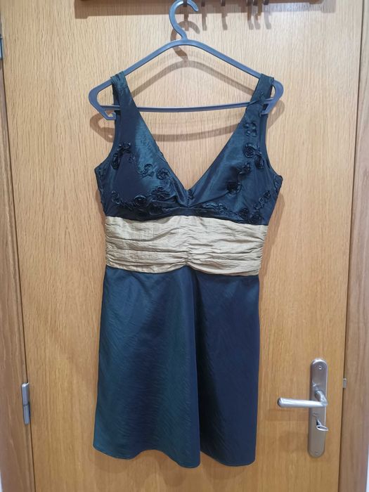 Vestido de cerimonia verde