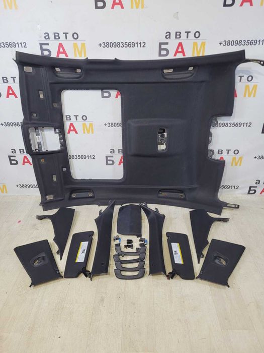 BMW 5 G30 Стеля чорна Потолок М-пакет повний комплект люк салон черный