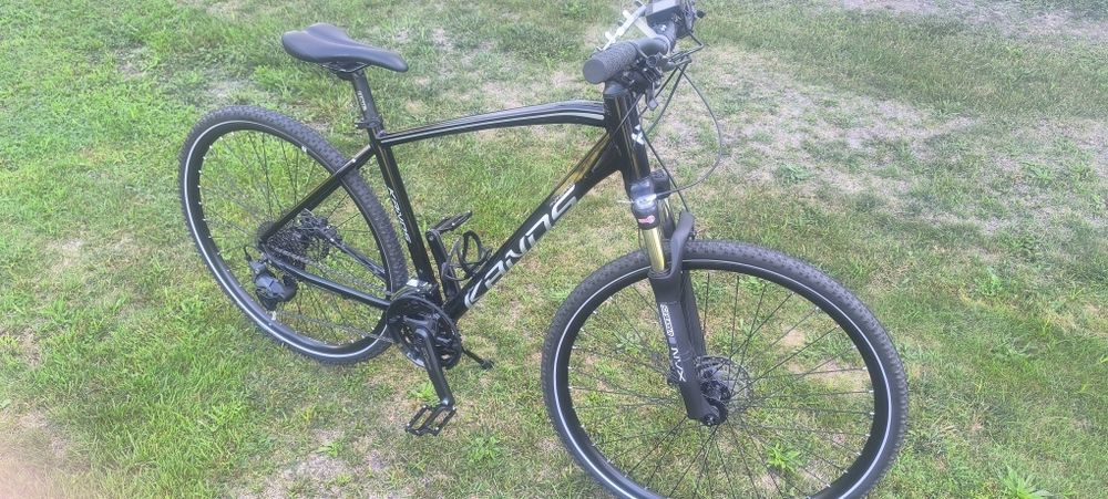 Rower crossowy Kands Avangarde 28" – Rama 19" (Czarno-Srebrny)