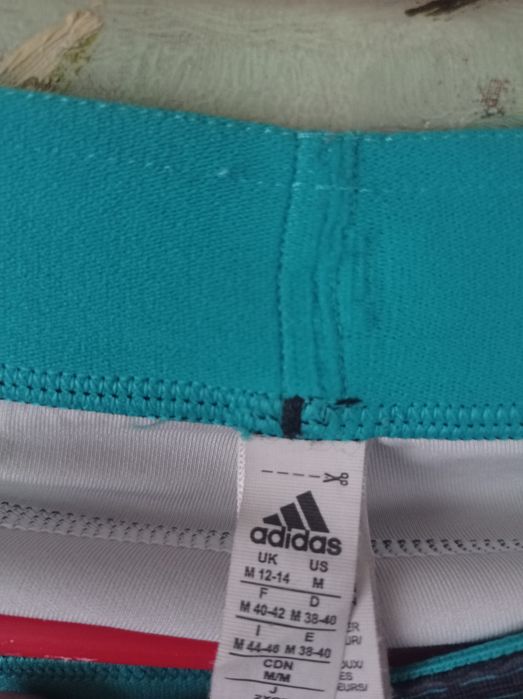 Adidas legginsy treningowe damskie 3/4 jak nowe rozmiar M