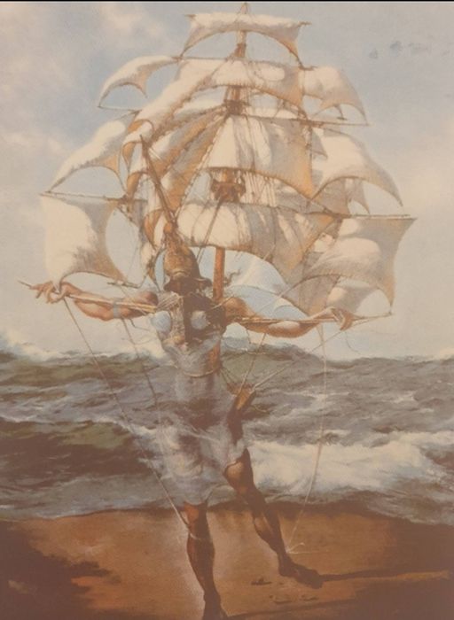 O navio de Salvador Dali