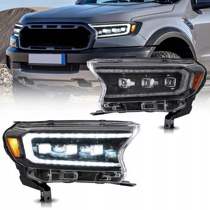 Reflektor Lampa kpl Vland Full Led Neon Tuning Ford Ranger V 5 mk5 Lift 16-