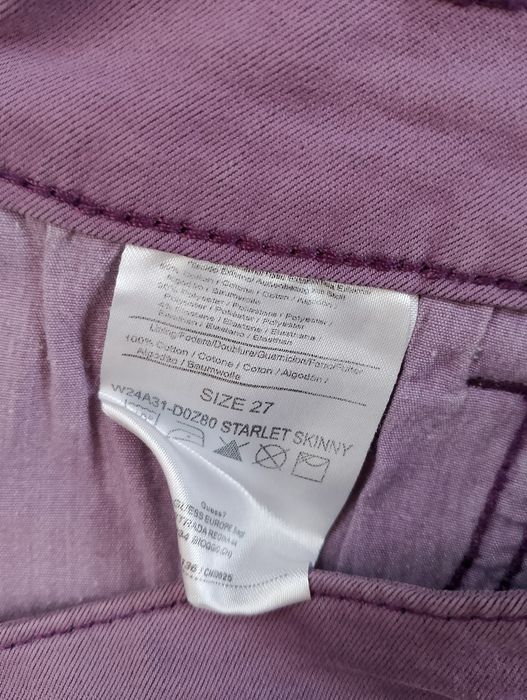 Spodnie Guess starlet skinny rozmiar S