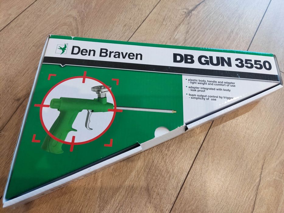Pistolet do pianki poliuretanowej Den Braven