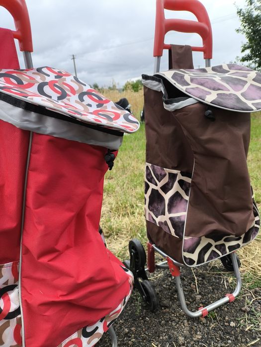 Wózki zakupowe materiałowe