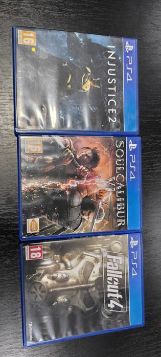Sou calibur 6/Injustice 2/Fallout 4 PlayStation 4