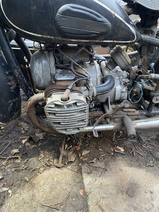 Мотоцикл Днепр МТ 9, К 650, 1971 год