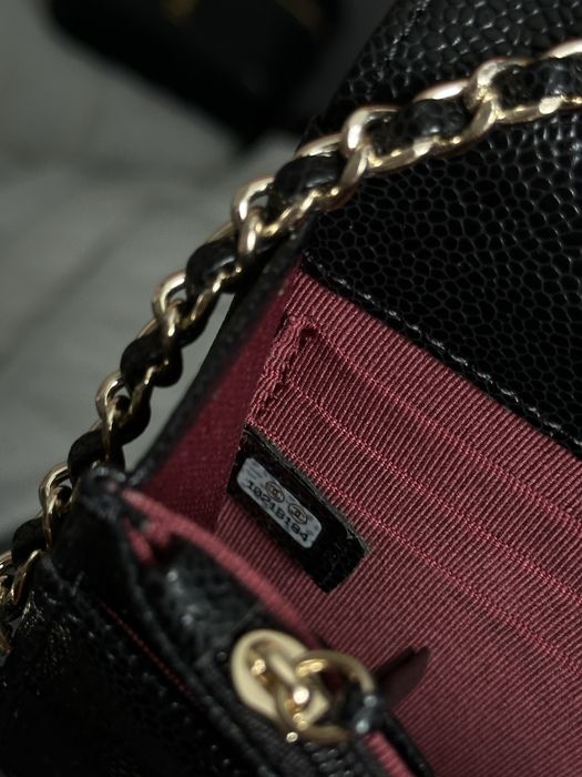 Сума клатч шкіряна chanel , classic wallet ,