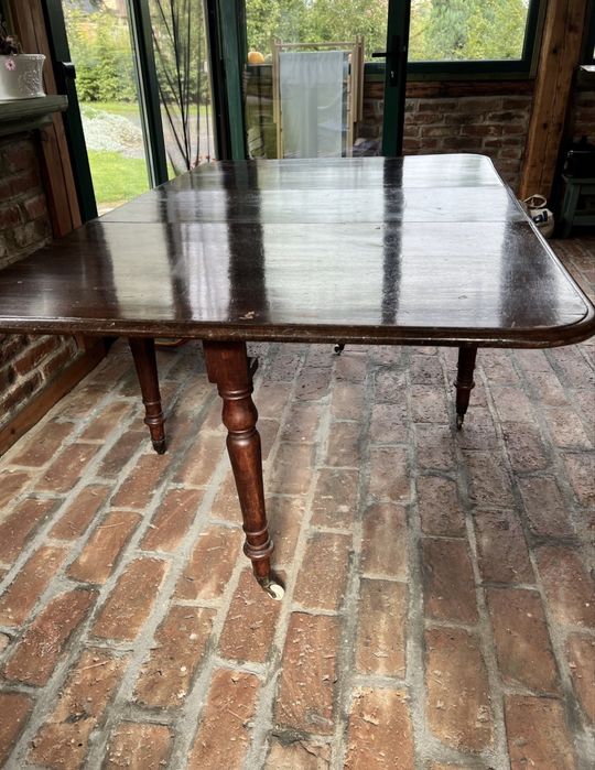 Stol rozkladany, konsola, antyk