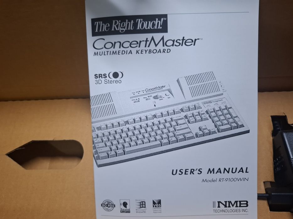 Vendo Teclado Multimédia Clássico Retro NMB RT-9100WIN