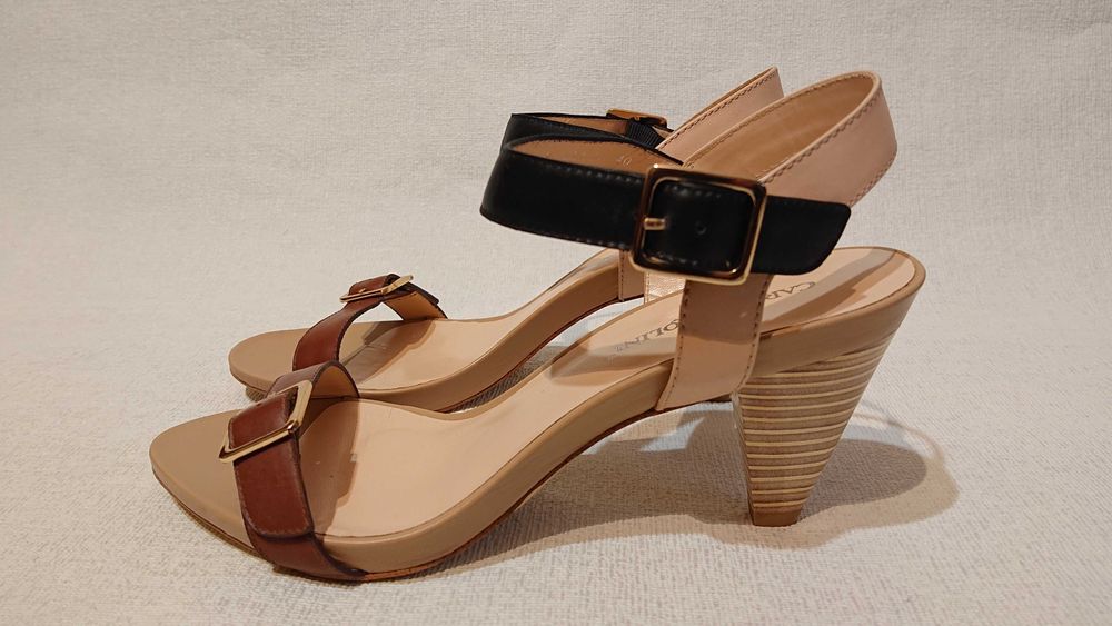 Женские кожаные босоножки сандалии Carlo Pazolini 40 41 кожа