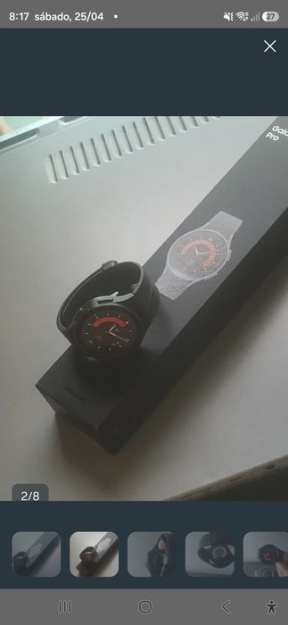 Samsung Galaxy Watch5 Pro Preto Bom Estado
Como nvo. Samsung . Galaxy Watch5 Pro . Preto .