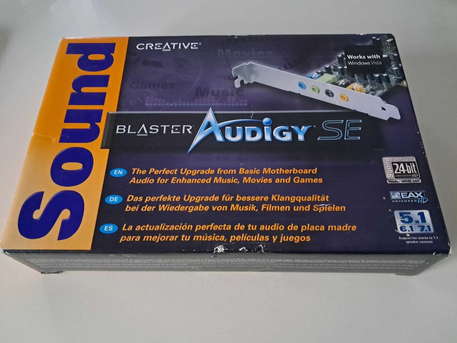 Placa Som Creative SoudBlaster Audigy