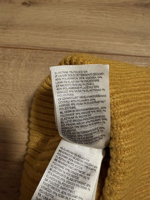 H&M czapka zimowa z wełną