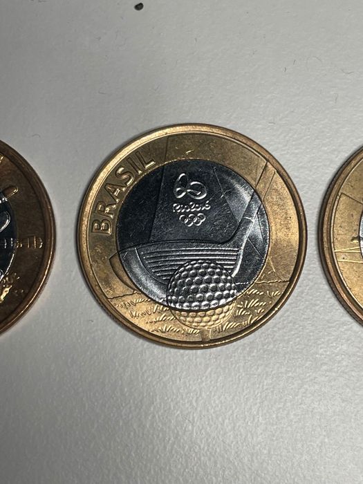 Moedas das olimpíadas brasileiras 2016