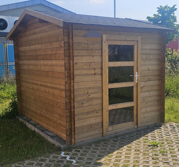 Gotowa altanka, domek ogrodowy, wzmocniona