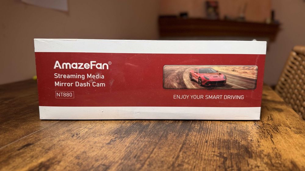 Відеореєстратор AmazeFan NT880 — 4K Ultra HD, Wi-Fi, GPS, 3 камери