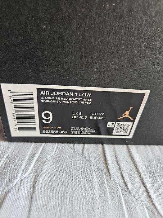 Nowe buty Nike Air Jordan 1 LOW 42,5 27cm