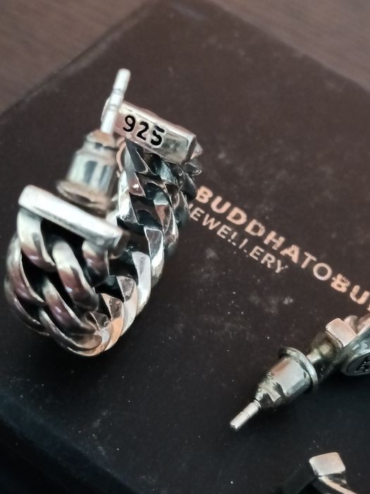 Brincos em prata 925, Buddha to Buddha